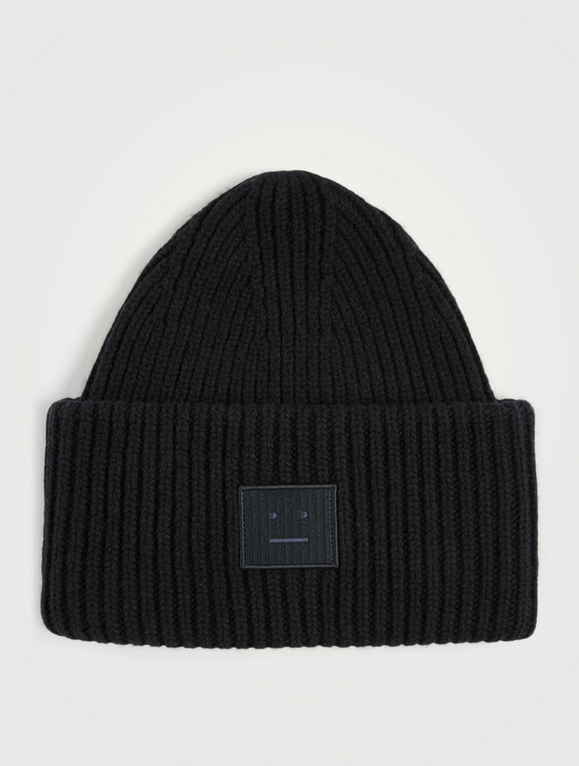 Large face logo beanie