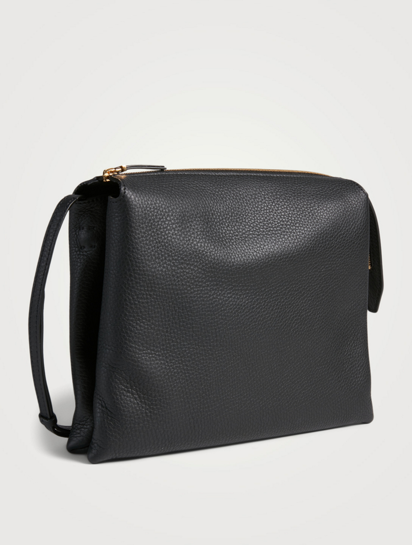 Nu Twin Leather Crossbody Bag