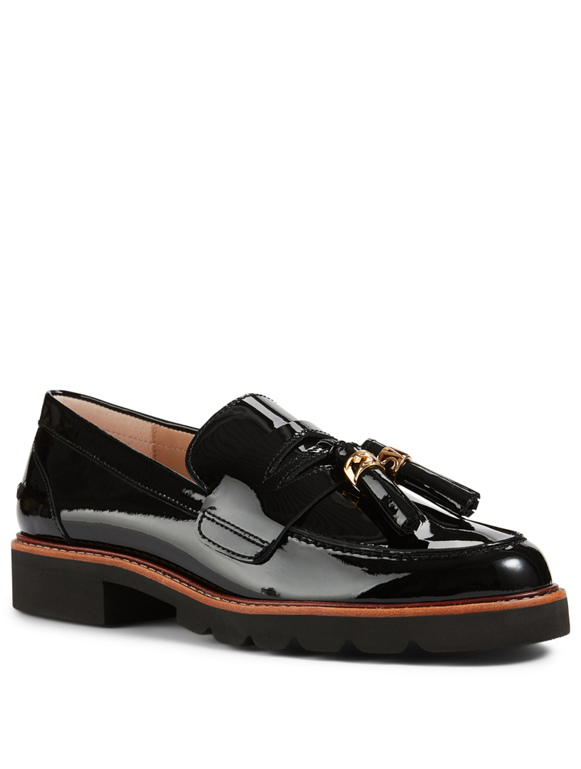 Stuart weitzman cheap manila loafer black