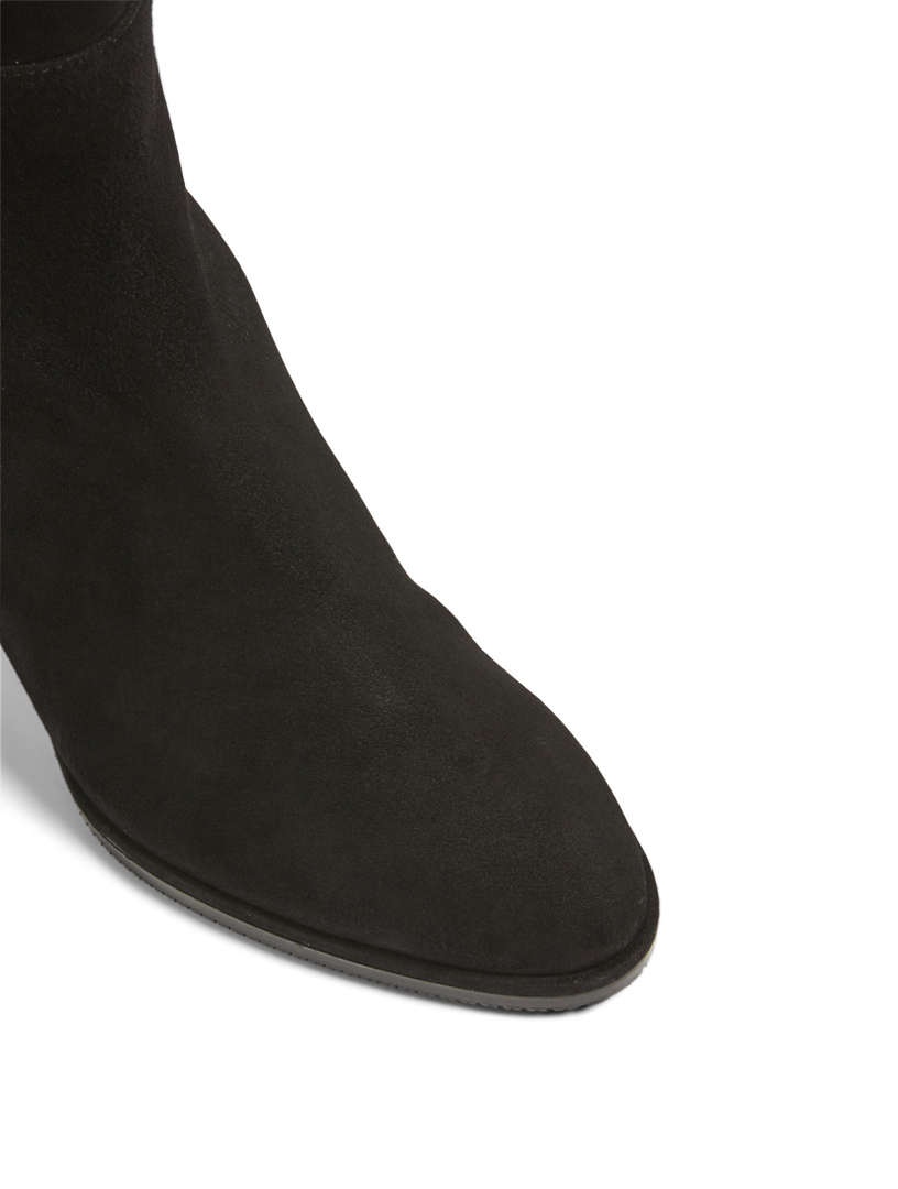 Harper 60 Suede Heeled Over-The-Knee Boots