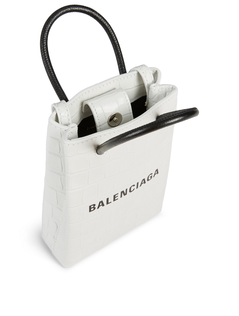 Balenciaga shopping phone bag online