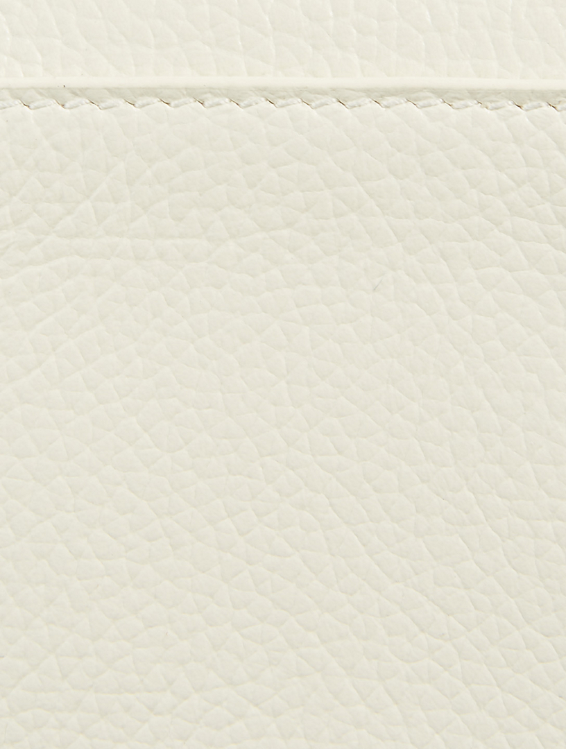 Mini Everyday Cash Leather Wallet With Chain