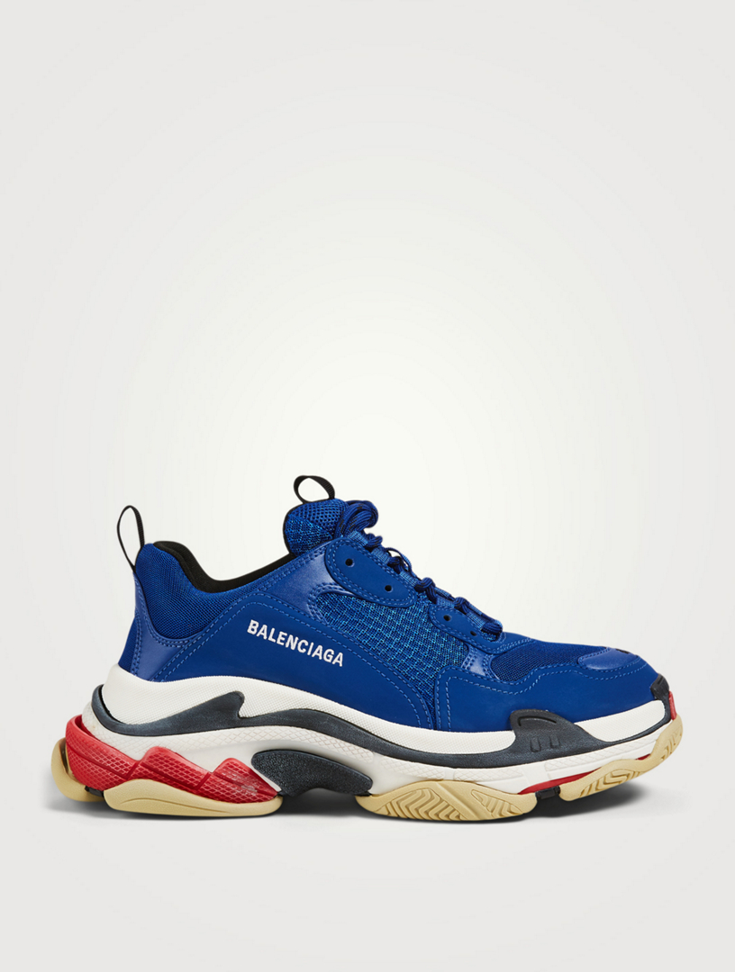 Balenciaga triple s navy online