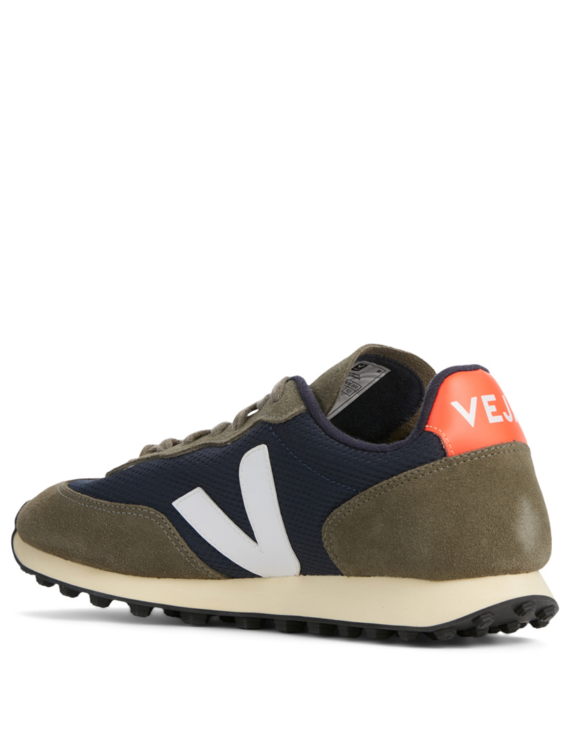 Rio Branco Suede And Mesh Sneakers