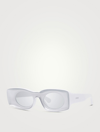 LOEWE Loewe x Paula's Ibiza Rectangular Sunglasses  Grey