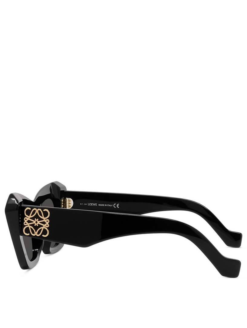 Loewe Gold Cat Eye Sunglasses, LW40039U 30E