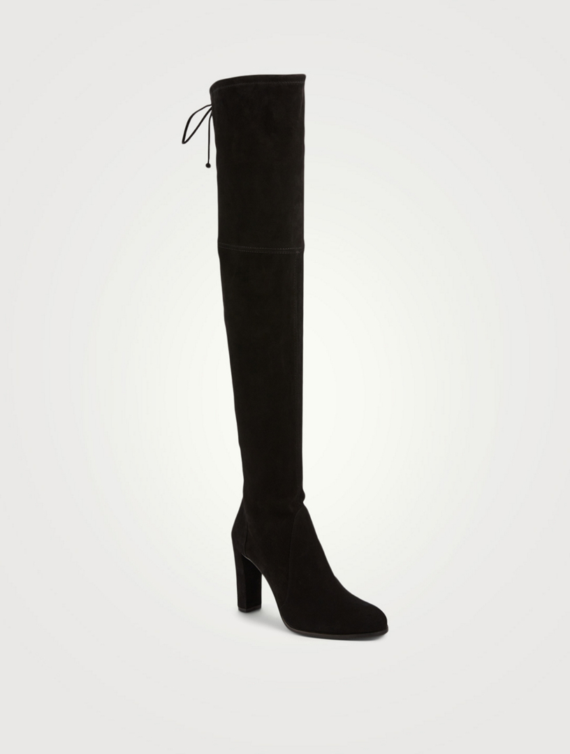 STUART WEITZMAN Highland Stretch Suede Over The Knee Boots Holt Renfrew