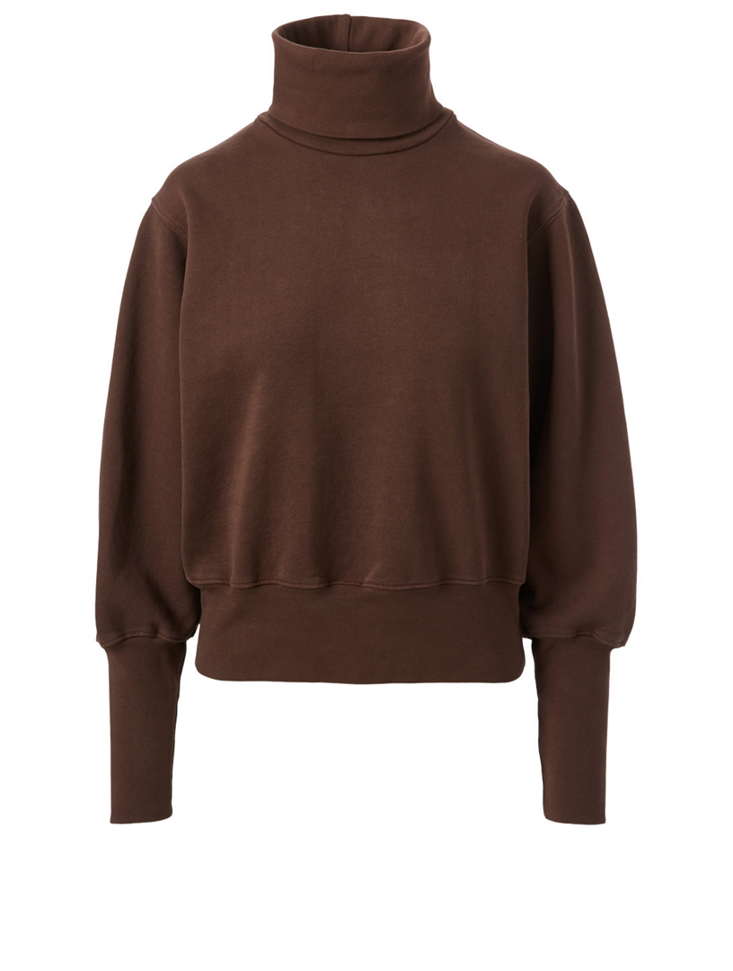 Cotton Extended Rib Sweatshirt