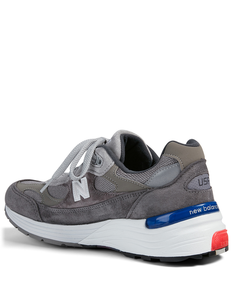 Made US 992 Suede And Mesh Sneakers