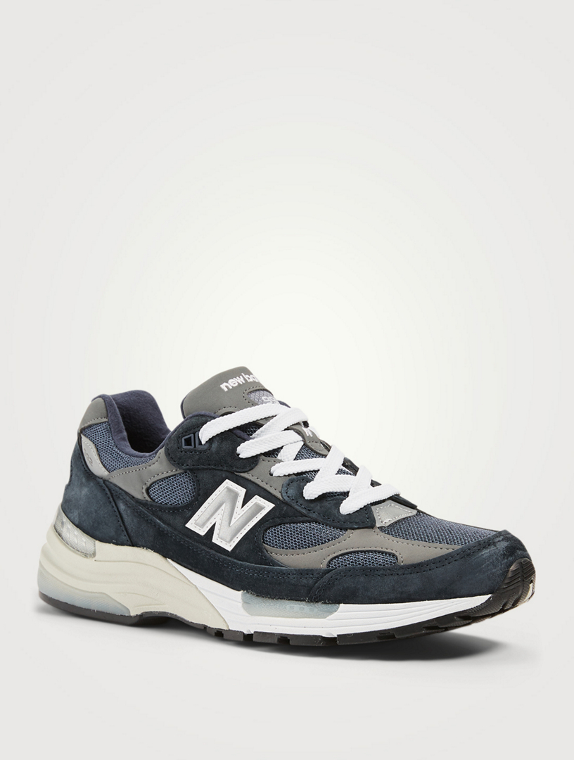 Made US 992 Suede And Mesh Sneakers