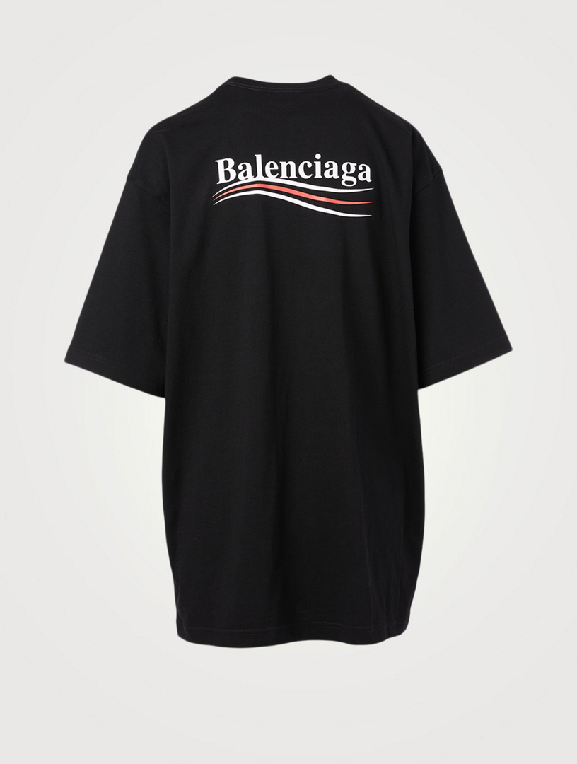 【Balenciaga】 (W) Political Campaign Oversized T-Shirt BALENCIAGA Political Campaign Oversized T-Shirt | Holt Renfrew
