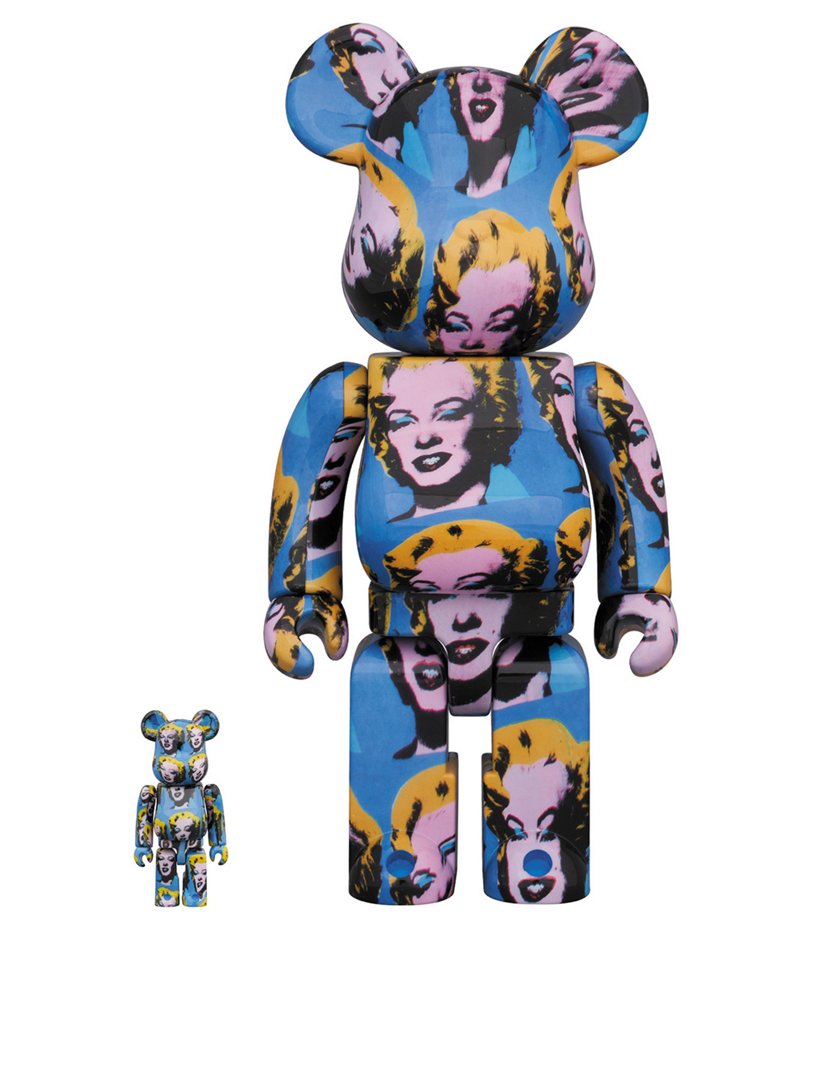 Andy Warhol's Marilyn Monroe 100% & 400% Be@rbrick Set