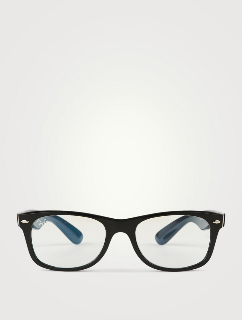 Lunettes de vue rectangulaires verres anti lumi re bleue