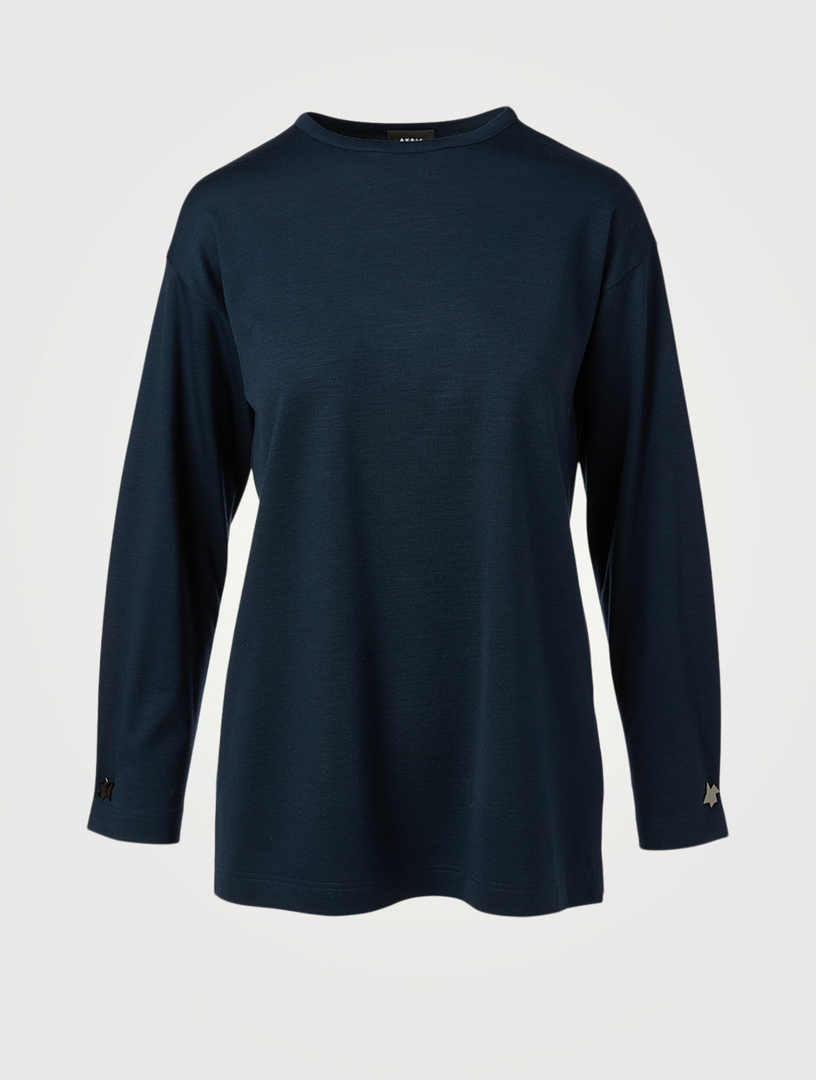 Wool Jersey Top