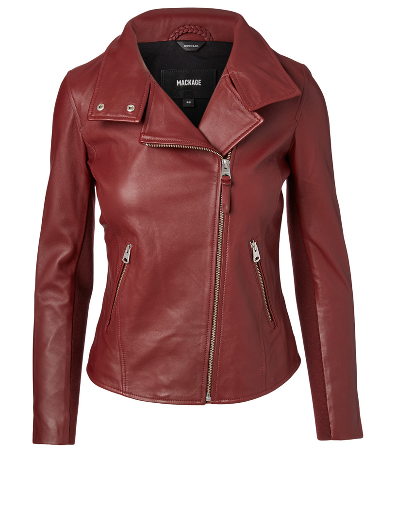 Mackage sandy clearance leather jacket