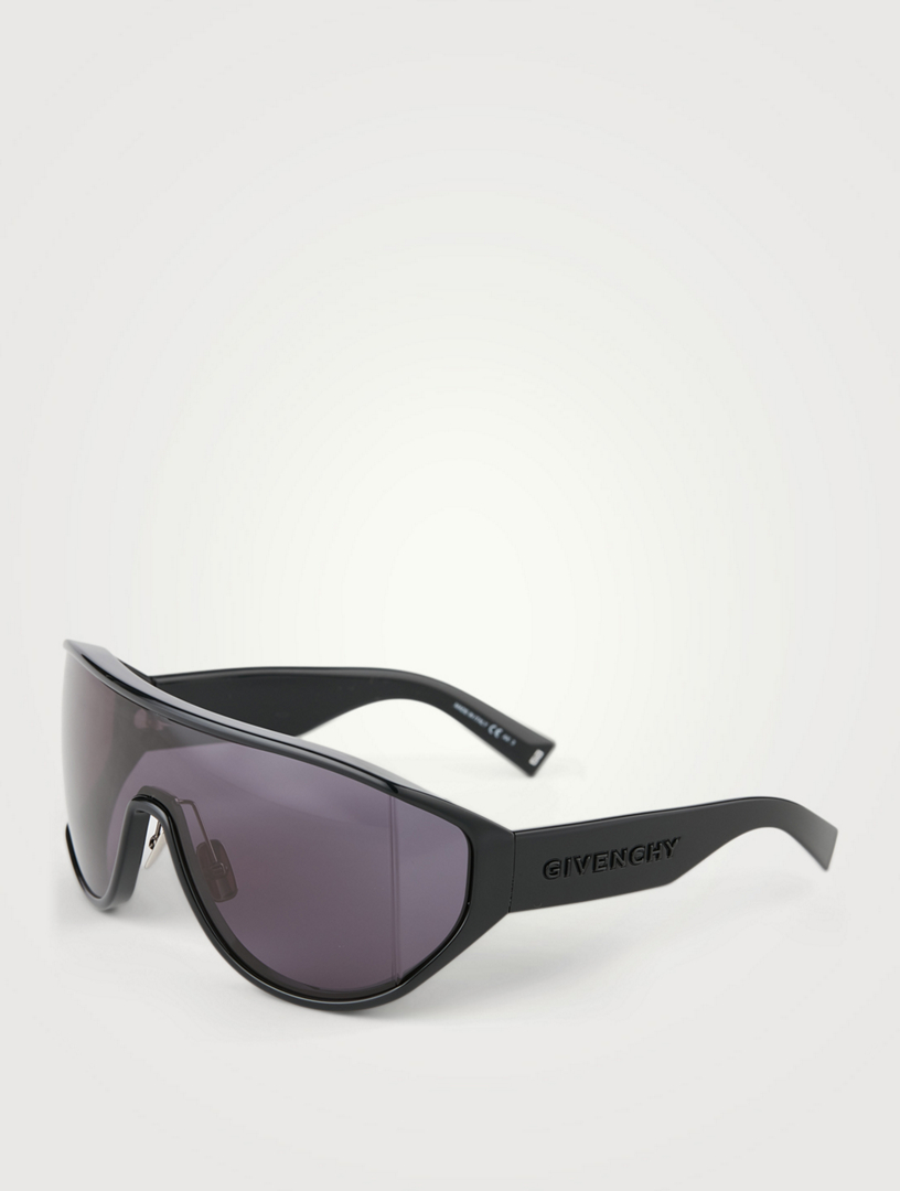 Givenchy 99mm shield sunglasses clearance