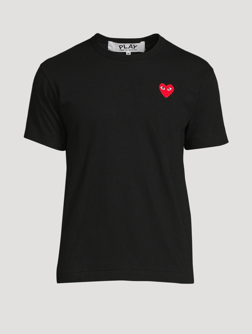 COMME DES GARÇONS PLAY Cotton Heart T-Shirt | Holt Renfrew