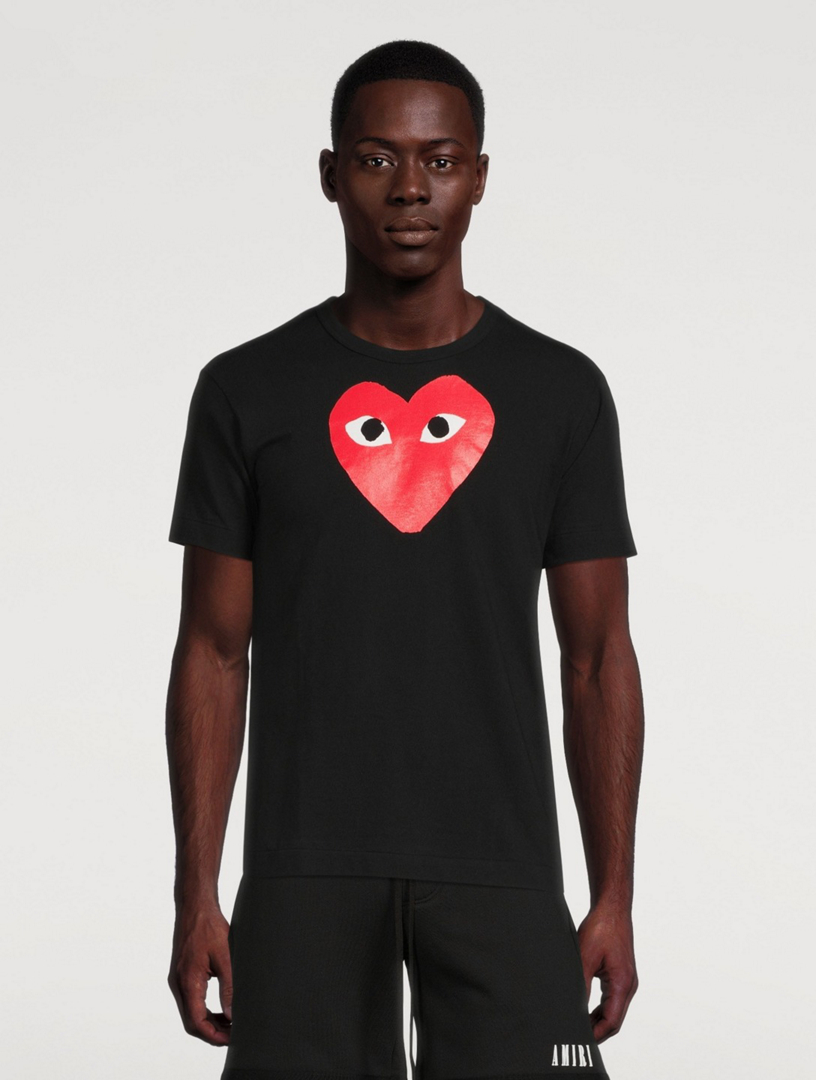 COMME DES GARÇONS PLAY Graphic Heart T-Shirt | Holt Renfrew