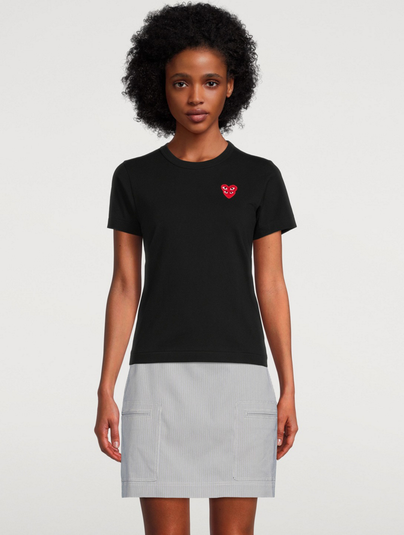 Cotton Double Heart T-Shirt