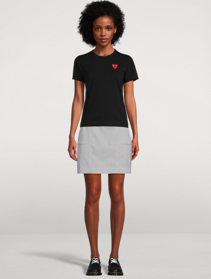 Cotton Double Heart T-Shirt