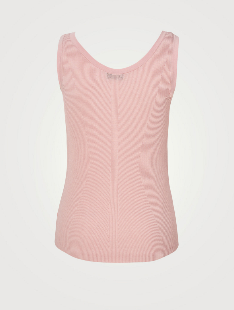 Cotton Ribbed Tank Top