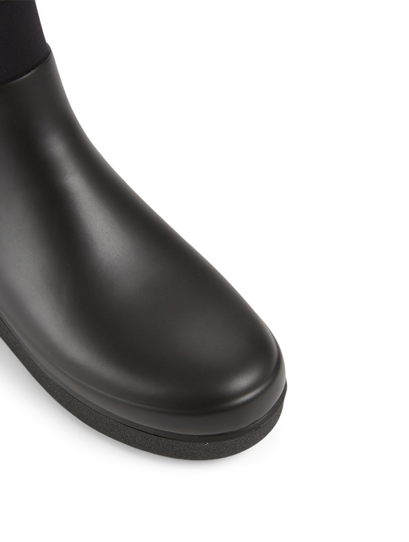 HUNTER Neoprene And Rubber Creeper Chelsea Rain Boots Holt Renfrew