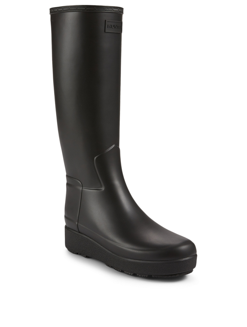 HUNTER Rubber Creeper KneeHigh Boots Holt Renfrew