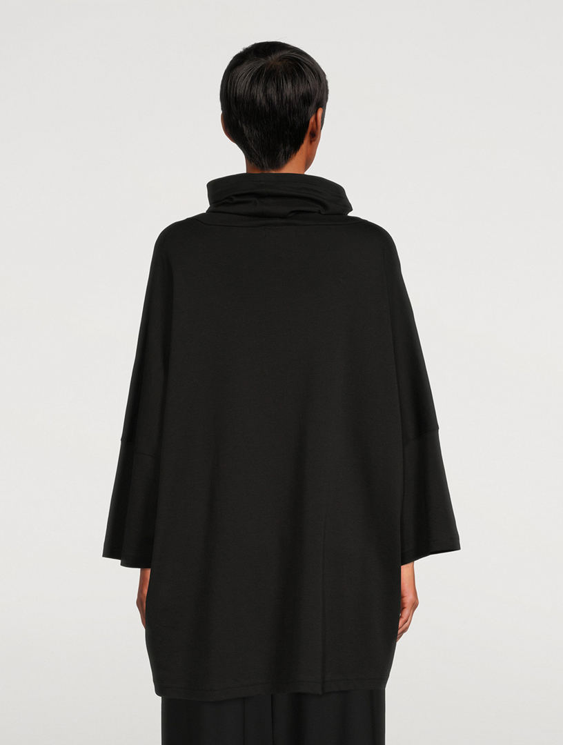 Cotton Turtleneck T-shirt