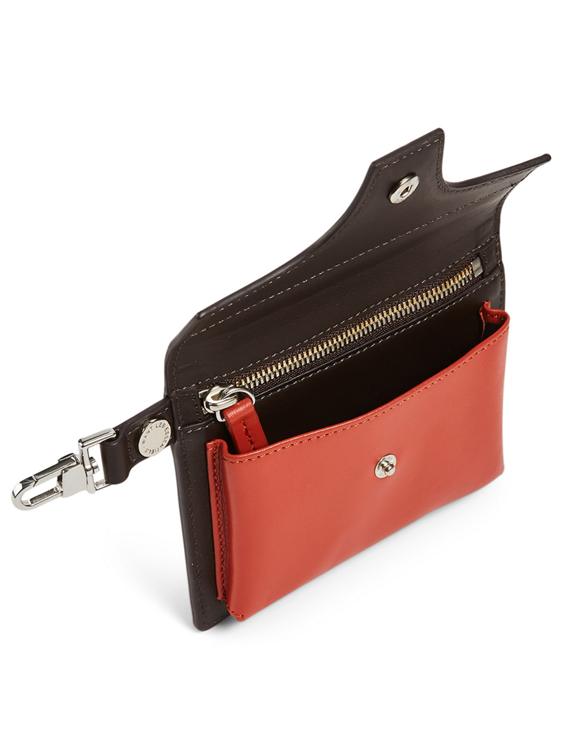 Tubuai Zipped Leather Cardholder