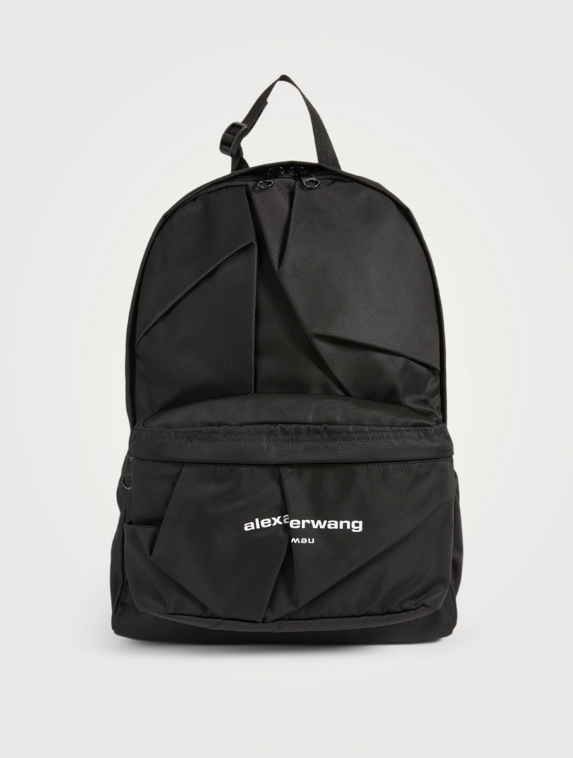 ALEXANDER WANG Wangsport Nylon Twill Backpack With Logo | Holt Renfrew