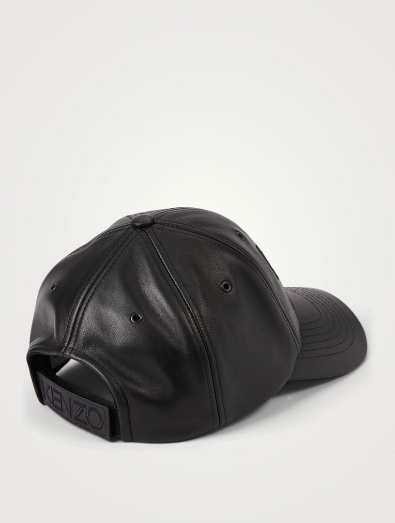 Leather Kampus Tiger Baseball Cap