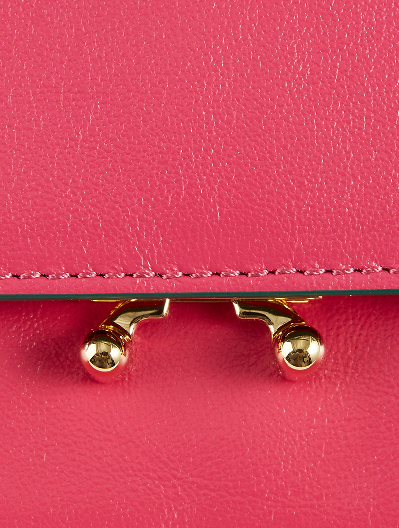 Mini Trunk Soft Leather Bag