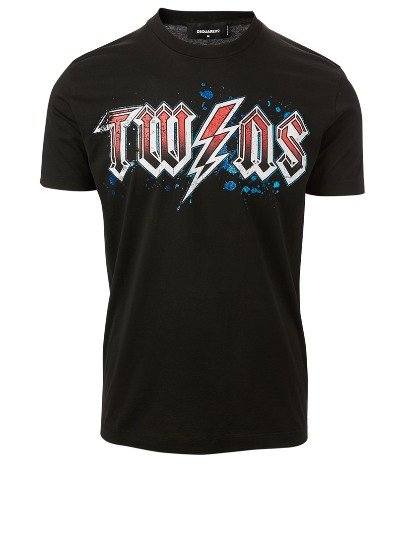 Icon Rock Twins Cotton T-Shirt