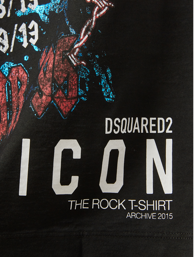 Icon Rock Twins Cotton T-Shirt