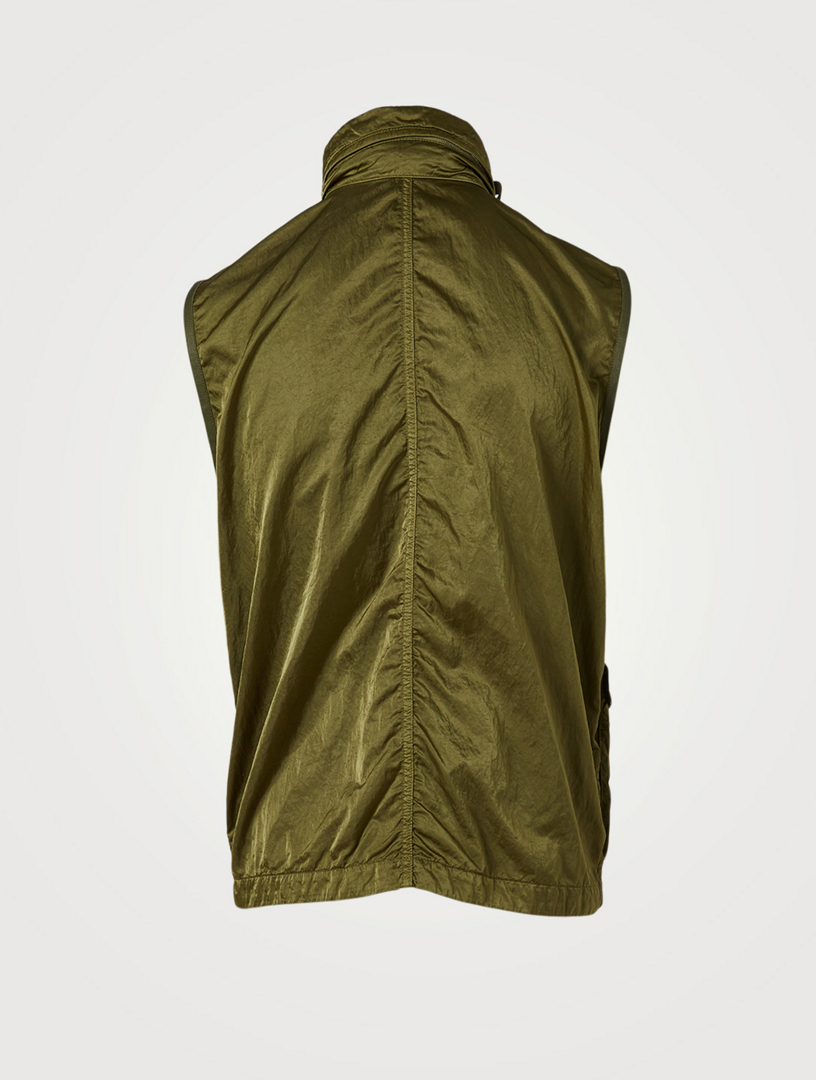 STONE ISLAND Nylon Raso-TC Zip Vest | Holt Renfrew