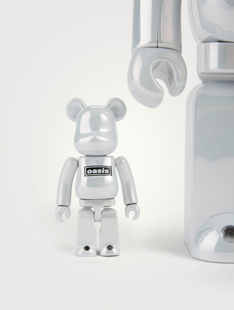 Oasis Chrome 100% & 400% Be@rbrick Set