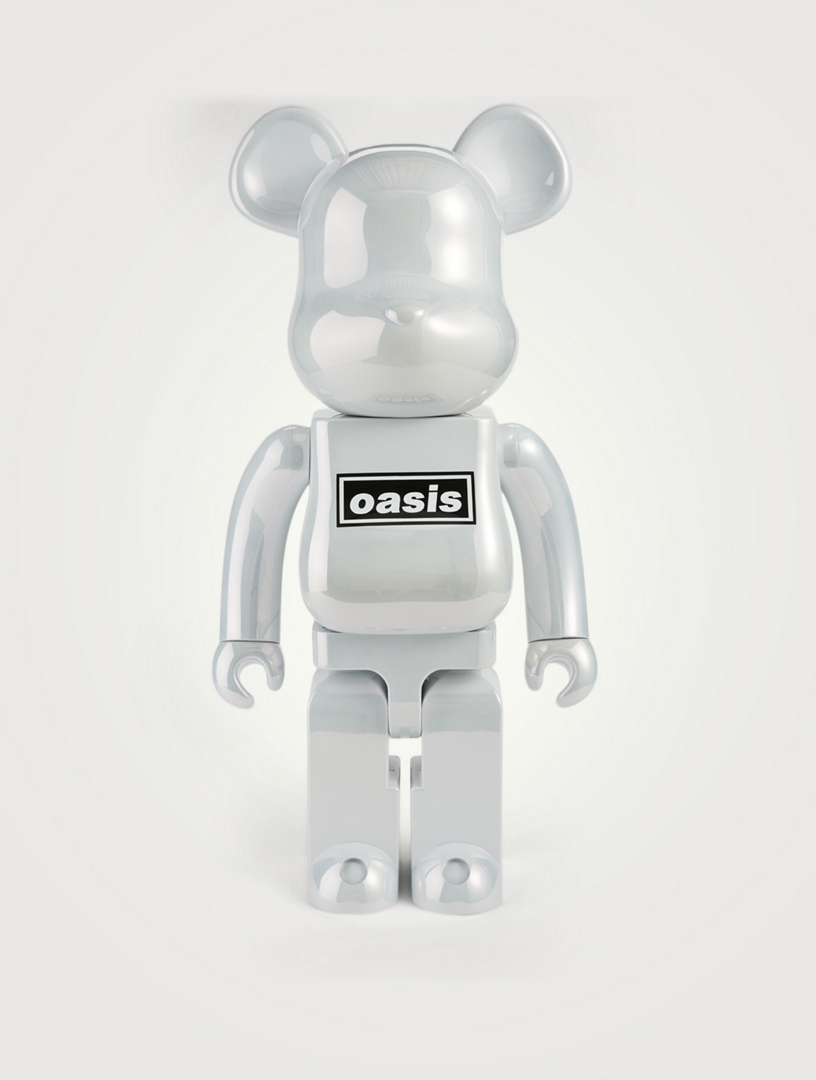 新品 OASIS × BE@RBRICK 1000％WHITE CHROME