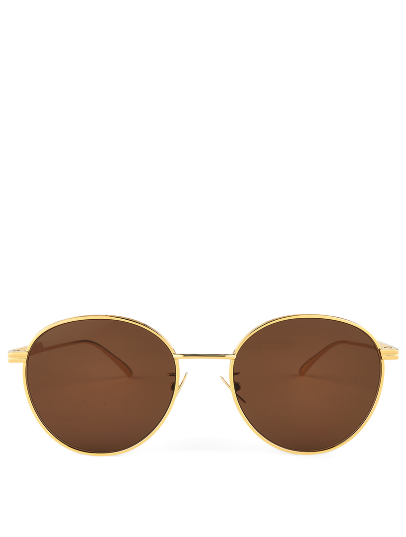 Bottega veneta shop round sunglasses