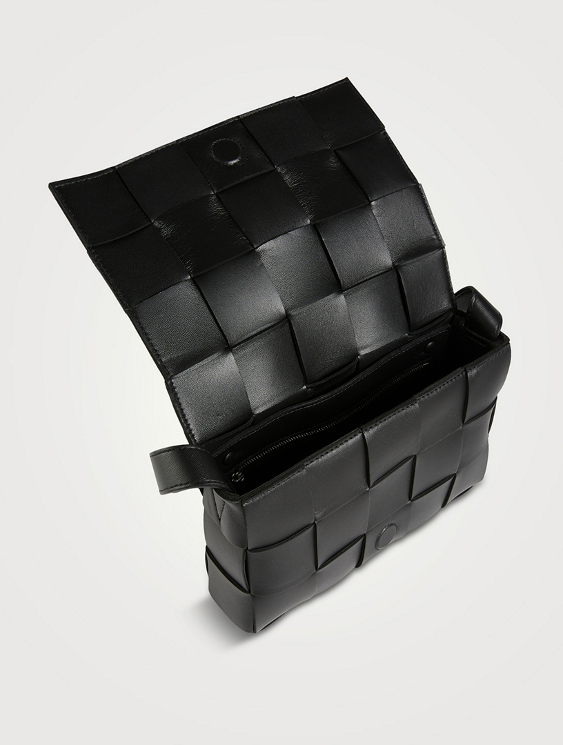 BOTTEGA VENETA Cassette Intrecciato Leather Crossbody Bag | Holt
