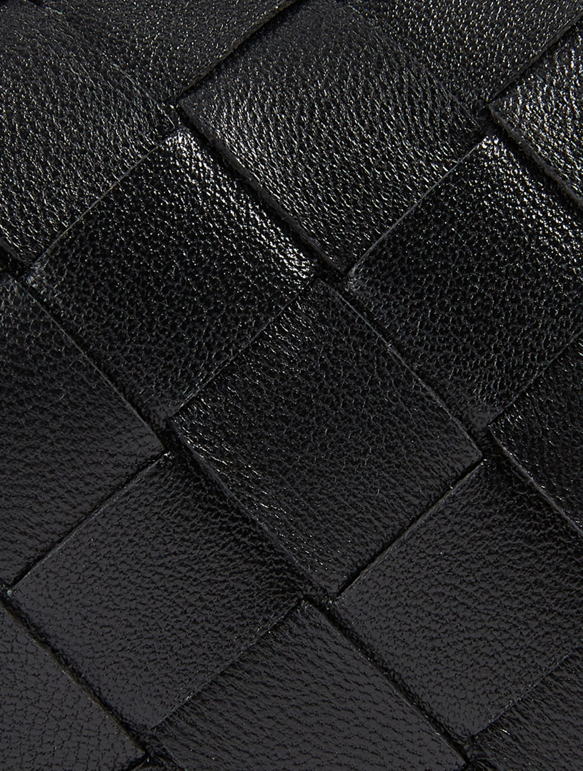 Bottega Veneta Mini Jodie Bag in Black & Silver