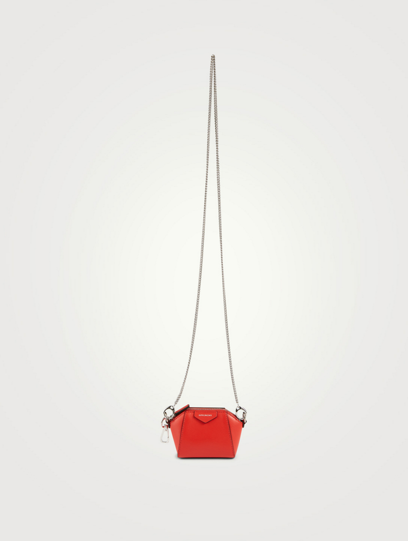 Baby Antigona Leather Charm Bag