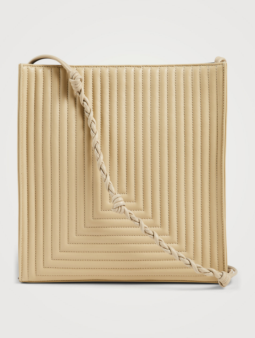 Medium Tangle Quilted Leather Crossbody Bag
