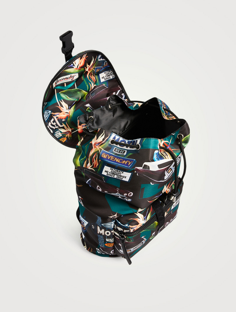 Light 3 Backpack In Motel Print