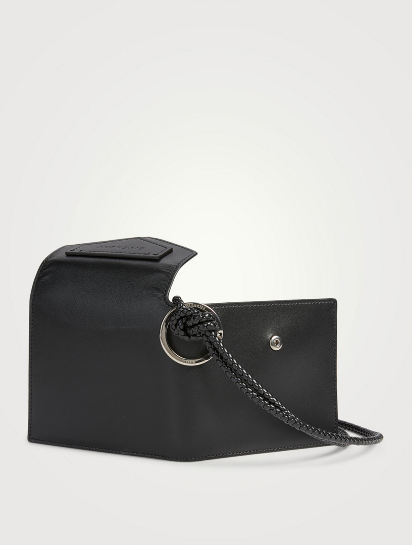Small Antigona Leather Wallet With Strap