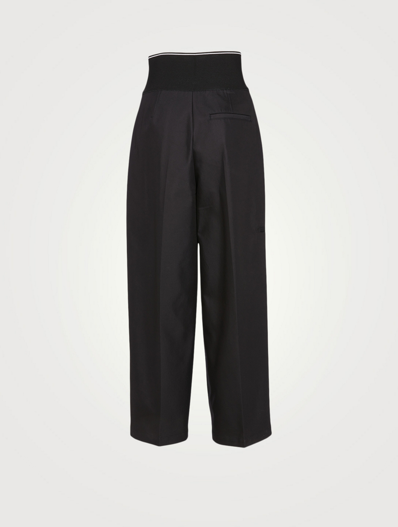 High-Waisted Wide Pants