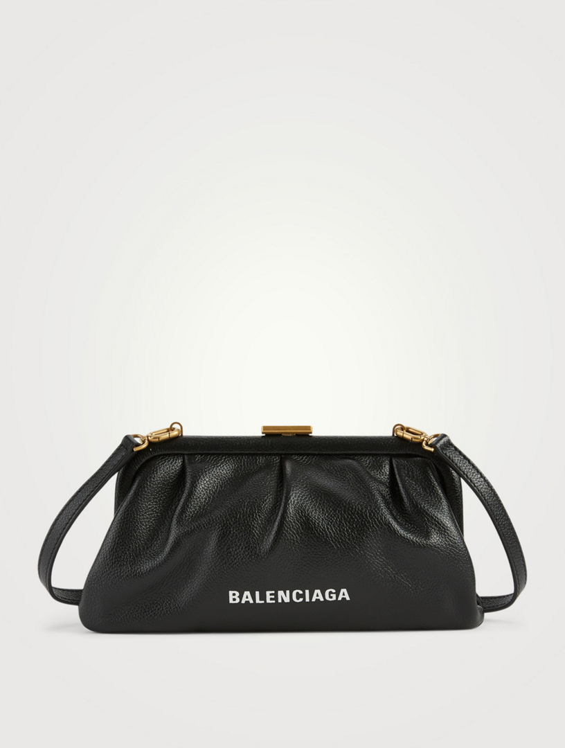 BALENCIAGA XS Cloud Leather Clutch Bag Holt Renfrew