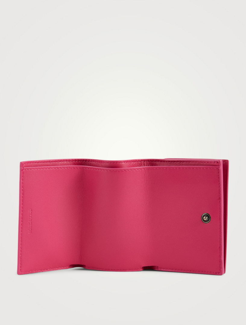 BALENCIAGA Mini Neo Classic Leather City Wallet | Holt Renfrew