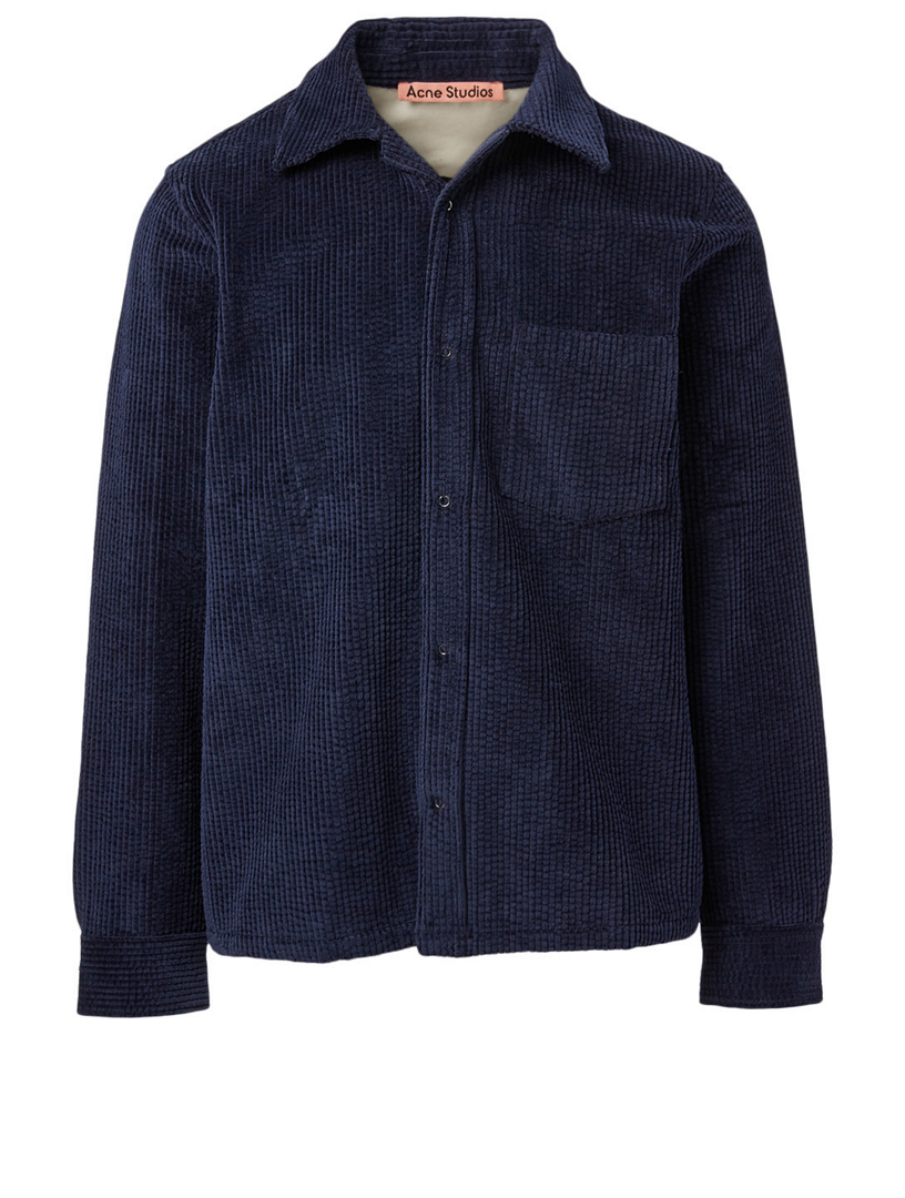 Cotton Stretch Corduroy Shirt
