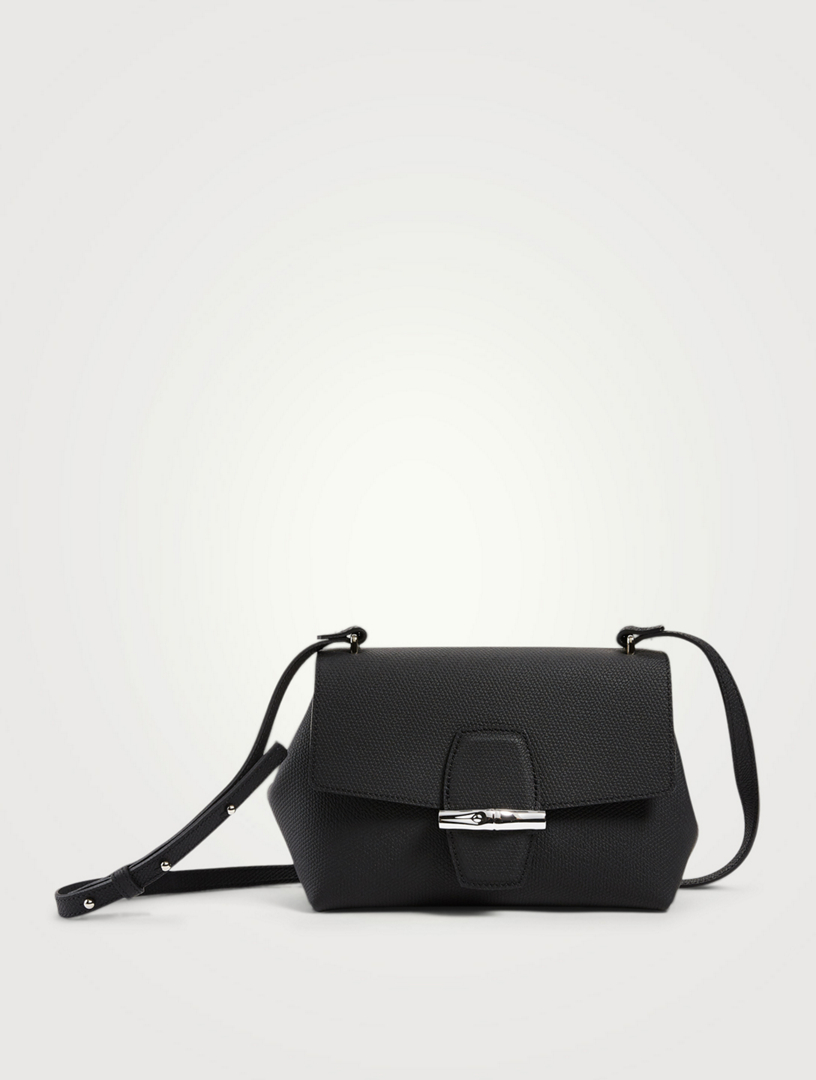Cross body bags Longchamp - Roseau black leather cross body bag - 2079871001
