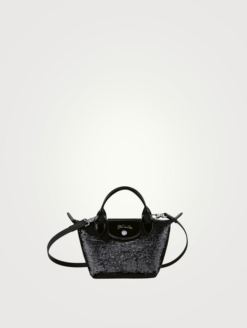 Longchamp Le Pliage Glitter XS Crossbody Bag